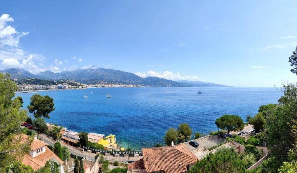Le Coq Bleu D'Azur - Piscine - Parking! Apartman Menton Kültér fotó