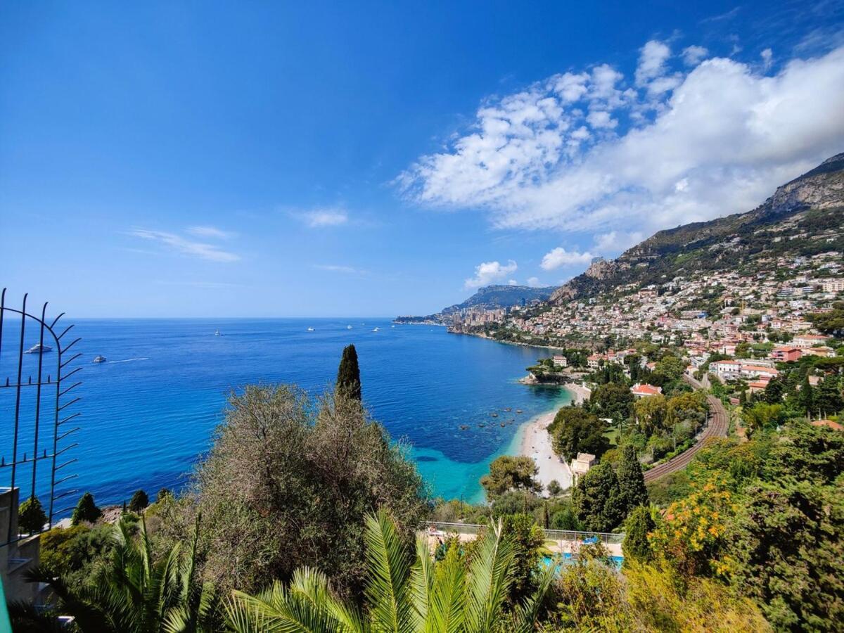 Le Coq Bleu D'Azur - Piscine - Parking! Apartman Menton Kültér fotó